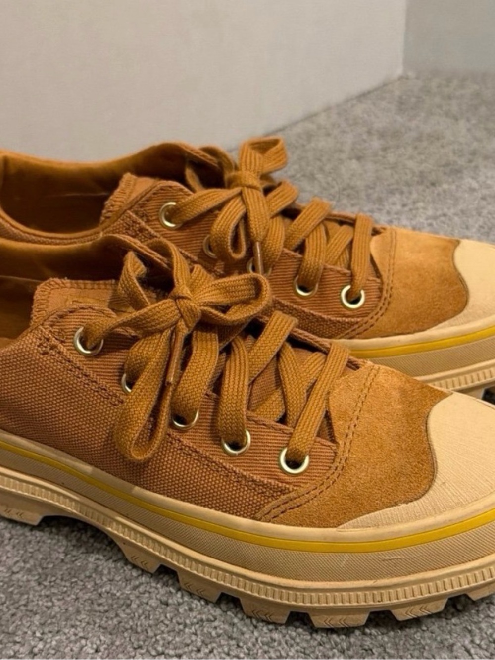 Women’s sorel scout about Lace-Up Sneakers in Tan